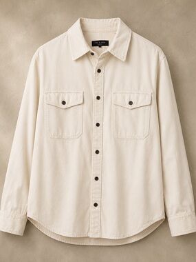 rag & bone Ivory Jacket with Black Label